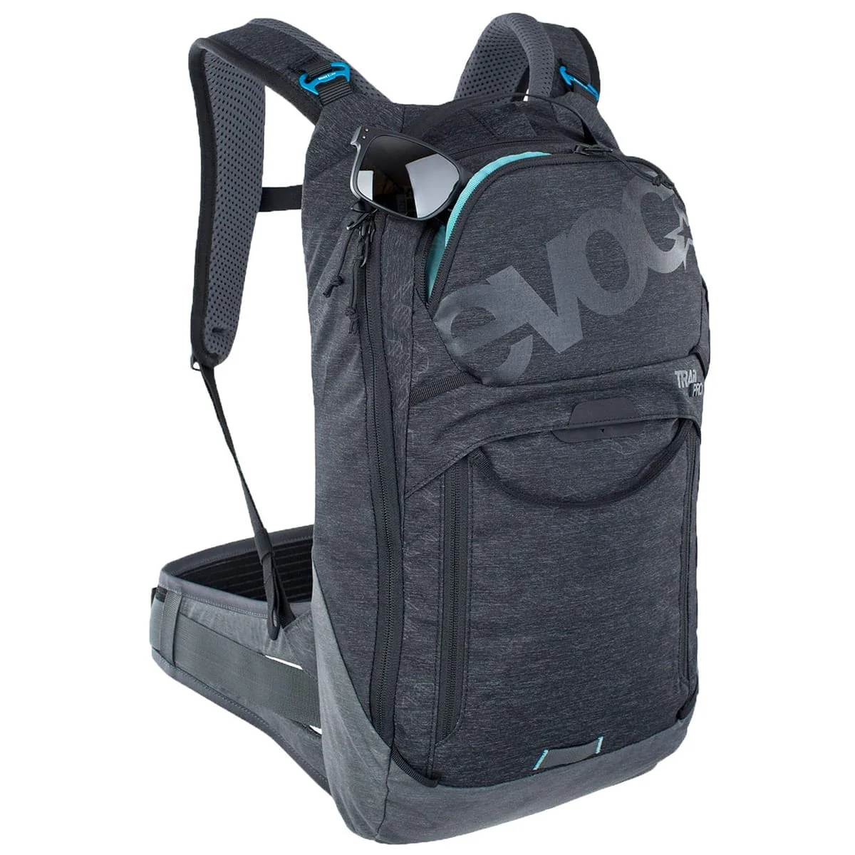 Plecak z grzbietem EVOC TRAIL PRO 10L Czarny - Image 3