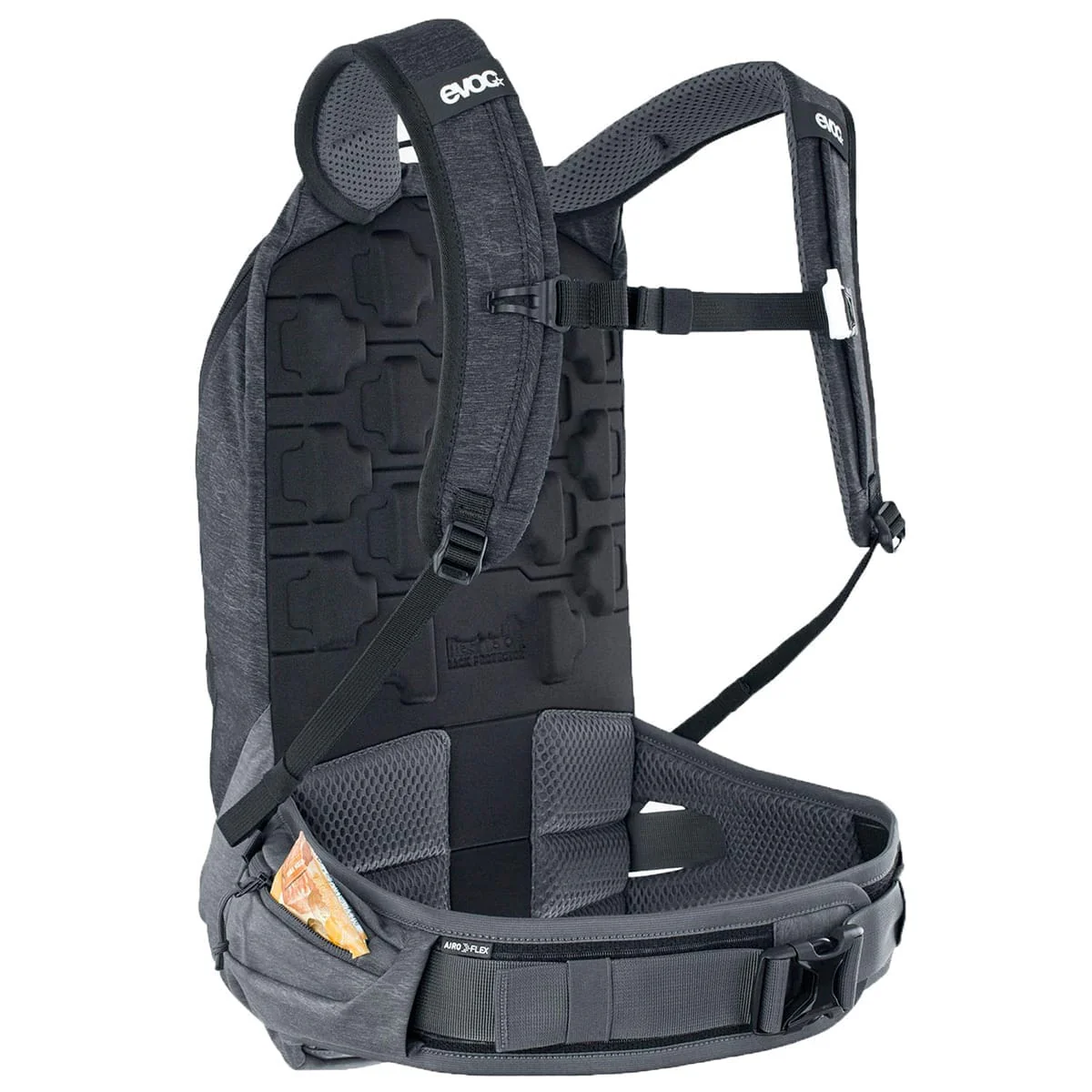 Plecak z grzbietem EVOC TRAIL PRO 10L Czarny - Image 6
