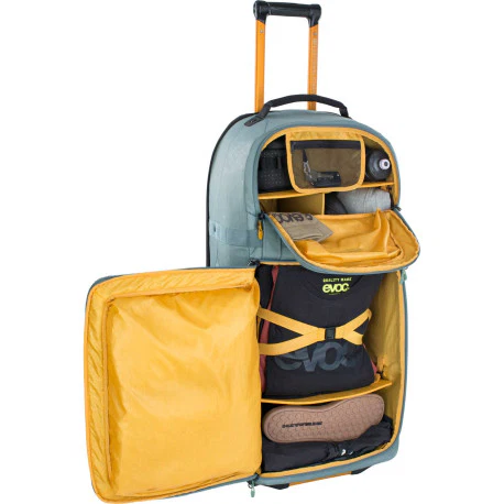 EVOC WORLD TRAVELLER 125 L Torba podróżna szara - Image 4