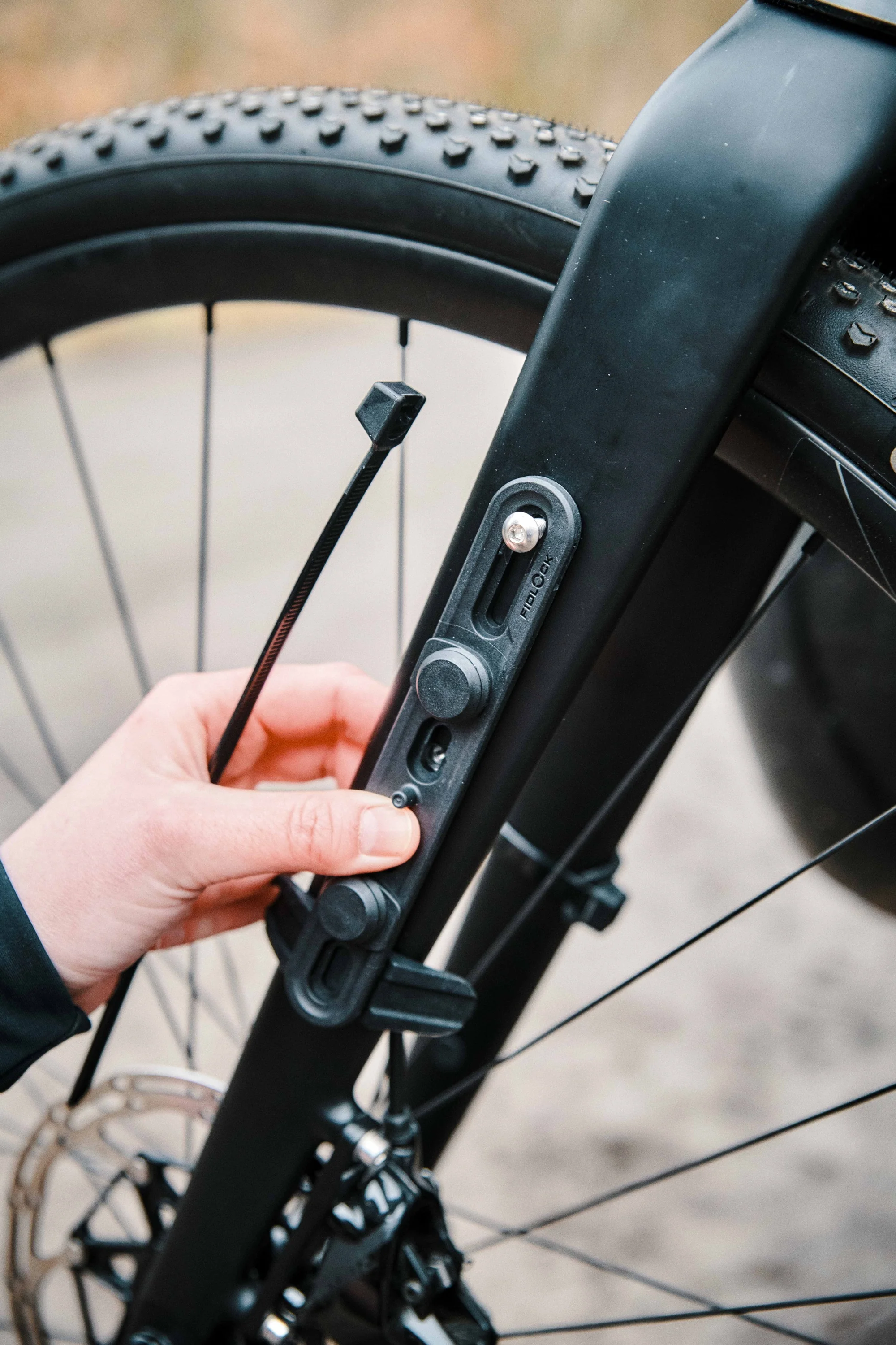 FIDLOCK TWIST VARIO BASE Magnetyczna i mechaniczna podpórka wielofunkcyjna czarna - Image 2