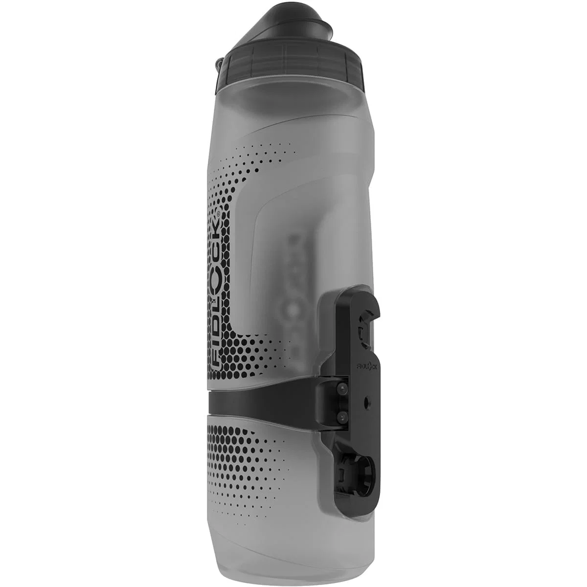 Zestaw bidon i koszyk na bidon FIDLOCK TWIST BIKE BASE 800 ml Smoked - Image 4