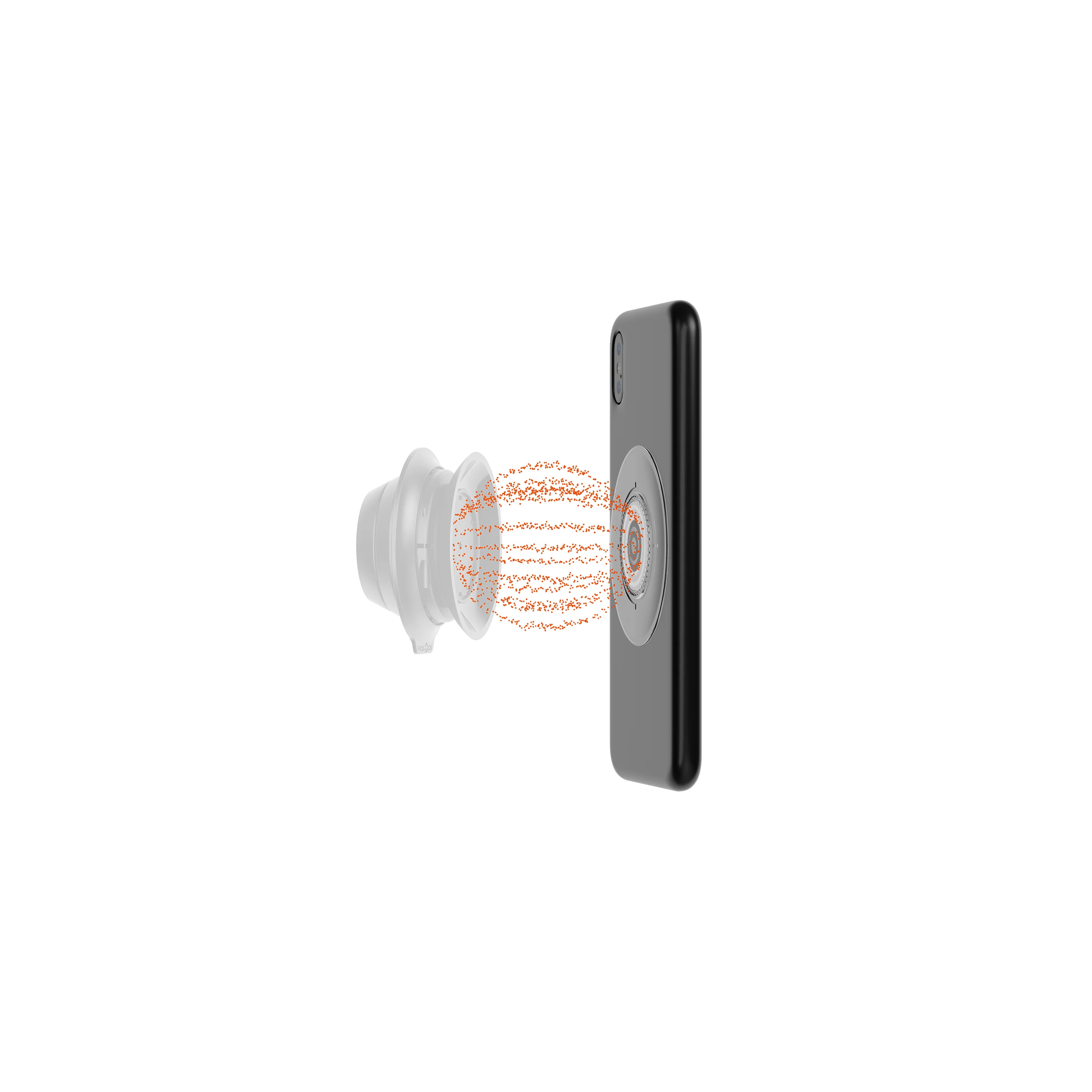 FIDLOCK VACUUM Universal Smartphone Patch Clear - Image 2