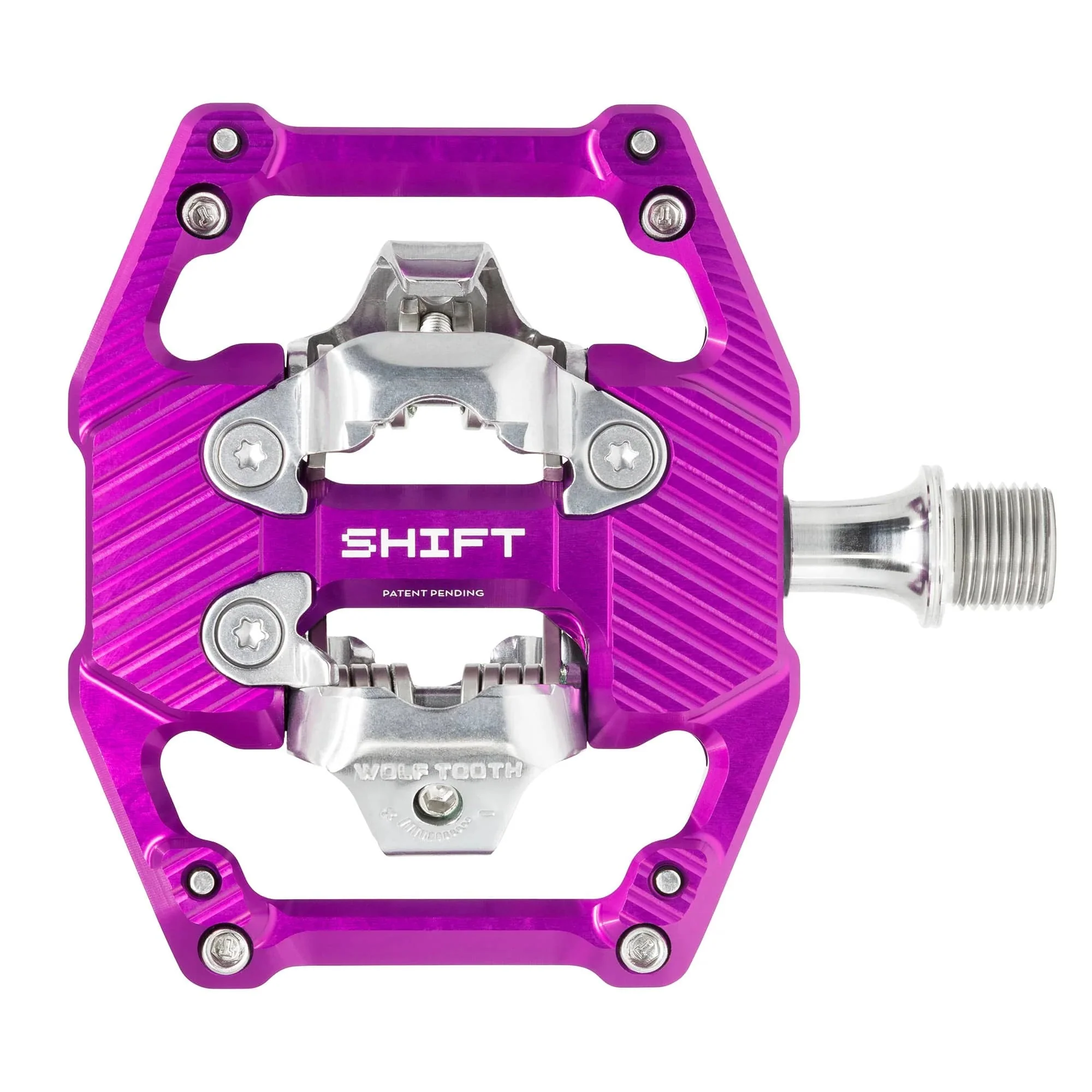 Fioletowe pedały WOLF TOOTH GRAVITY CLIPLESS - Image 2