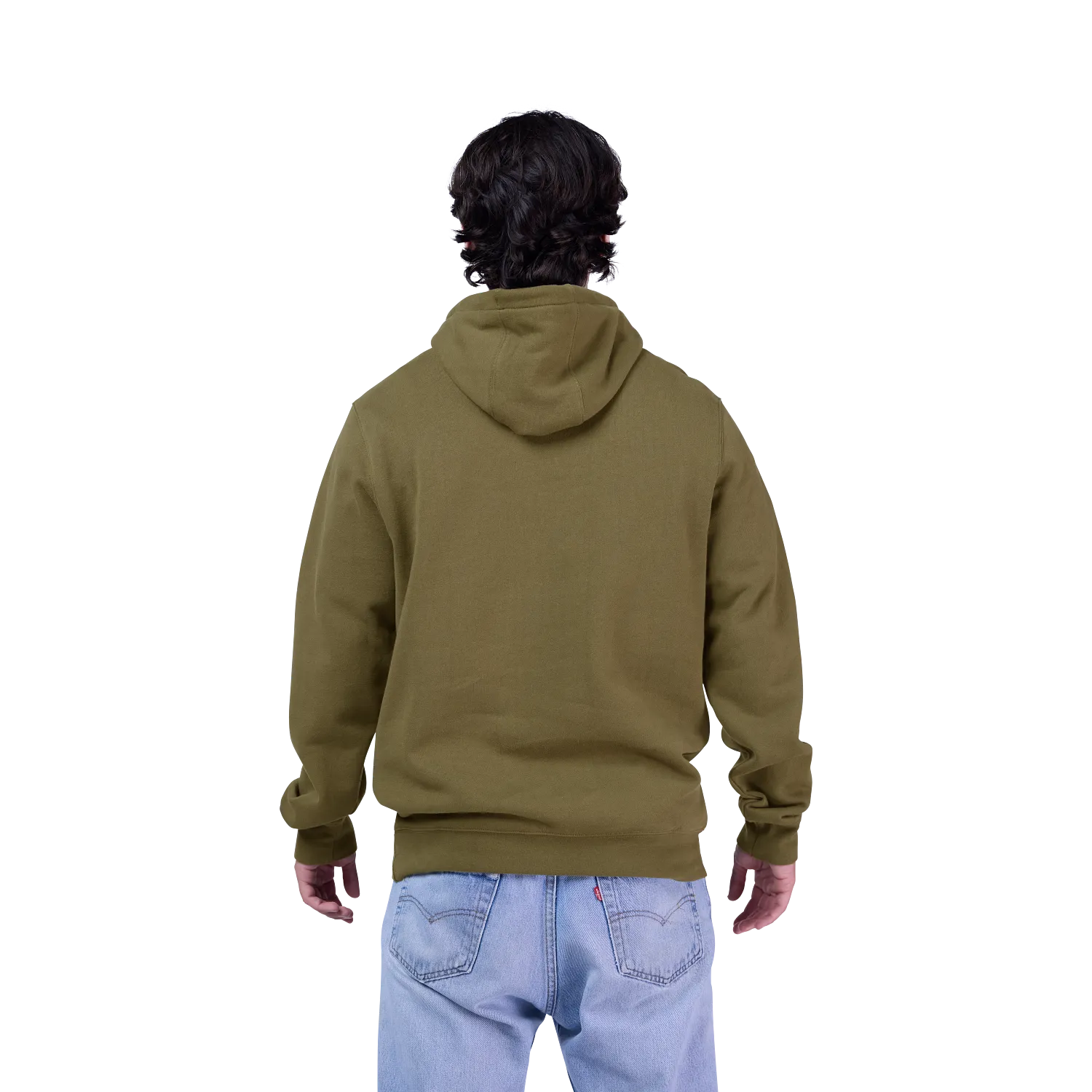 FOX ABSOLUTE FLEECE Hoody Olive Green - Image 4
