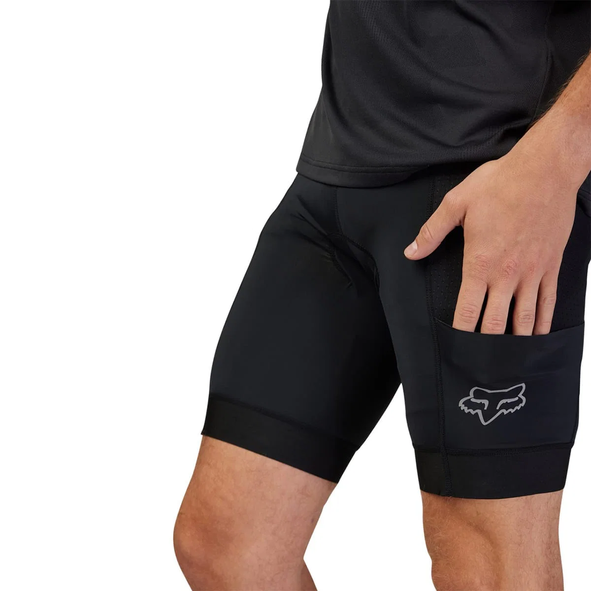 FOX TECBASE Short Black - Image 6