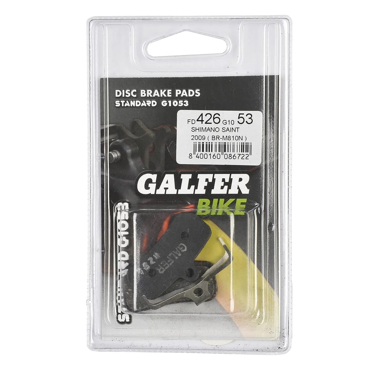 GALFER PERFORMANCE Półmetaliczne klocki hamulcowe Shimano D01S Saint BR-M810 / Zee BR-M640 / XTR M9120 / XT M8120 / SLX M7120 / Deore - Image 3