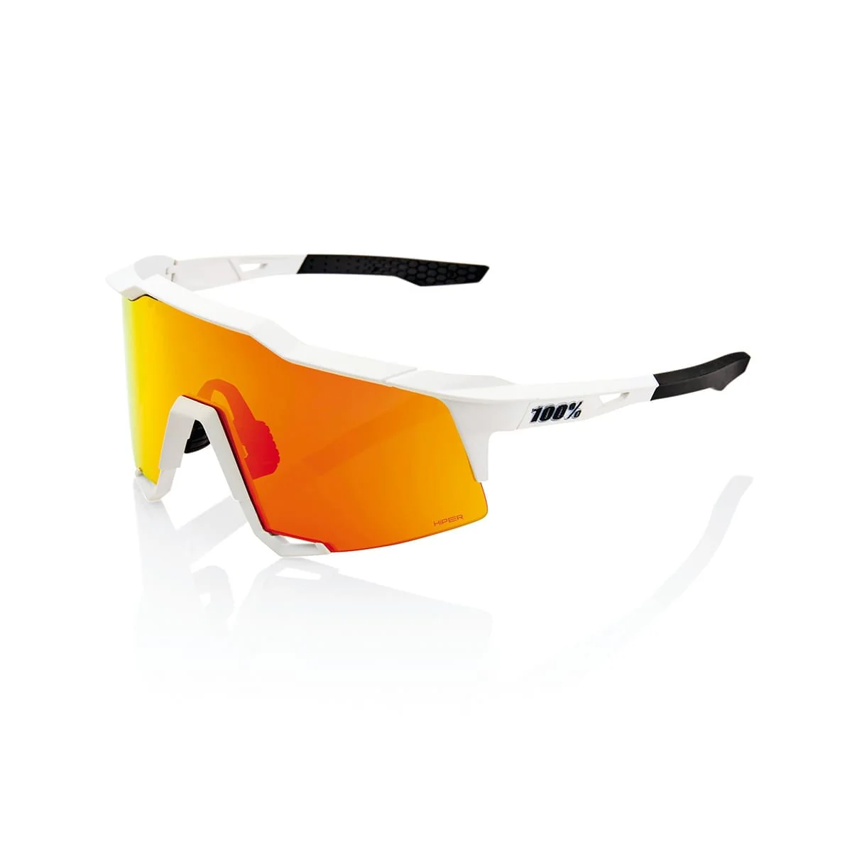 Gogle 100% SPEEDCRAFT Soft White Hiper Mirror Red