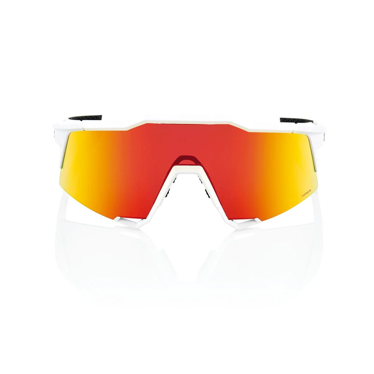 Gogle 100% SPEEDCRAFT Soft White Hiper Mirror Red - Image 2