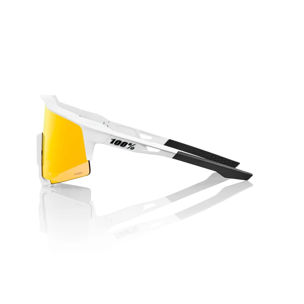 Gogle 100% SPEEDCRAFT Soft White Hiper Mirror Red - Image 3