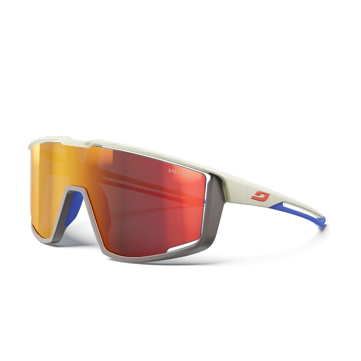 Gogle JULBO FURY Brown/Blue Spectron 3CF Smoke