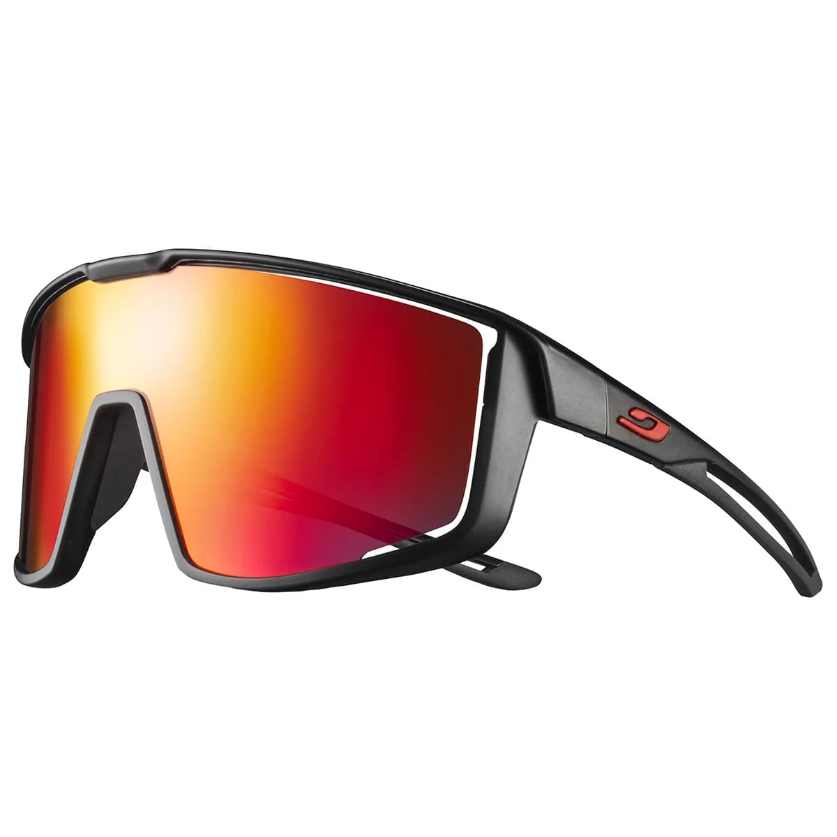 Gogle JULBO FURY czarny/czerwony Spectron 3CF Smoke