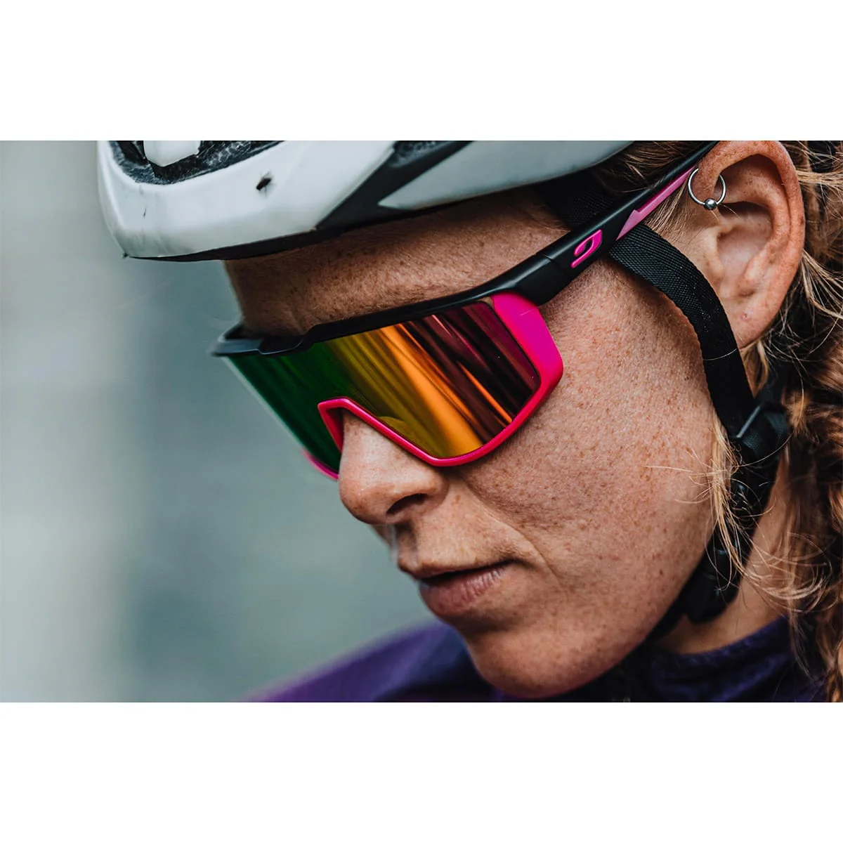 Gogle JULBO FURY czarny/różowy Spectron 3CF Smoke - Image 4