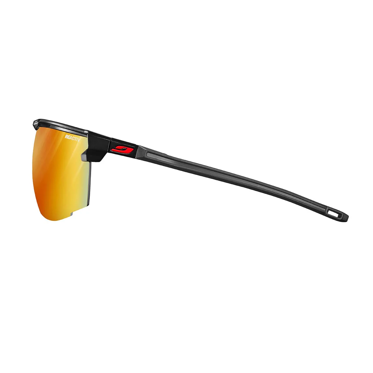 Okulary JULBO ULTIMATE czarne/czerwone Reactiv Light Amplifer fotochromowe - Image 3