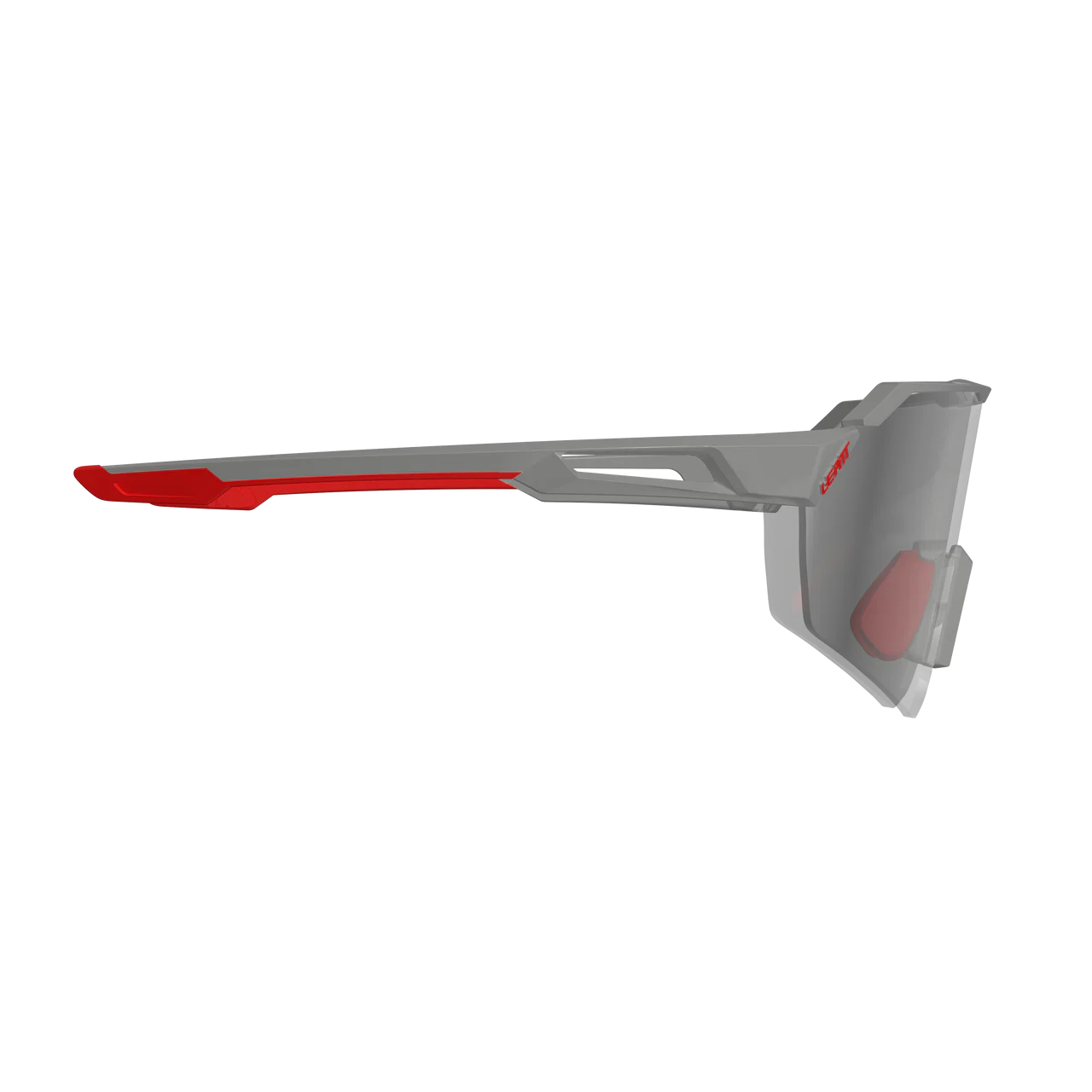 Okulary LEATT RIDEVIZ LITE LARGE Satynowe szare soczewki Iriz Silver - Image 4
