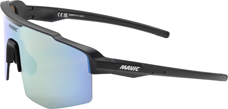 Gogle MAVIC MVS SHIELD czarne złote/niebieskie soczewki - Image 3