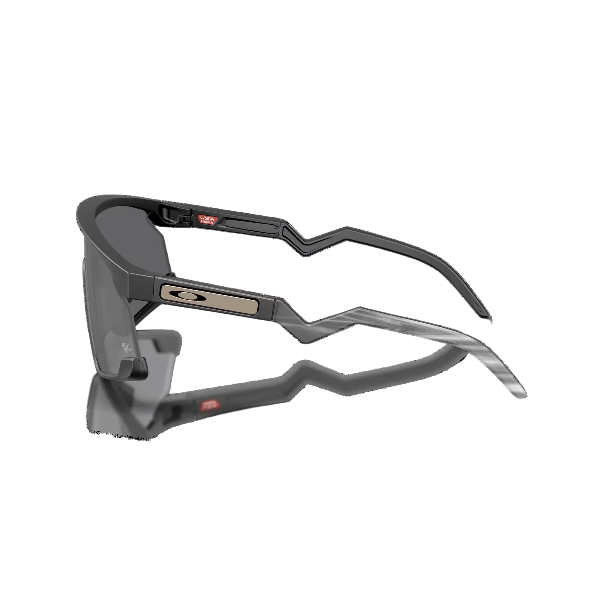 Gogle OAKLEY BXTR MOTO GP Black z czarnymi soczewkami Prizm Black - Image 2