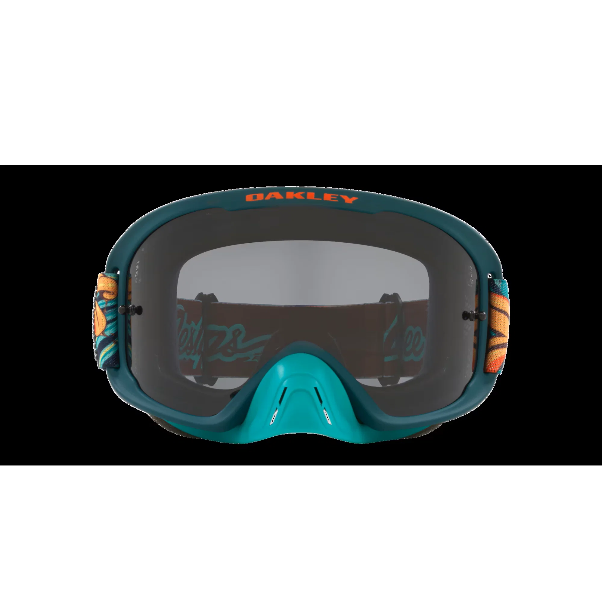 OAKLEY O FRAME 2.0 Gogle MTB TLD zielony ciemnoszary ekran - Image 4
