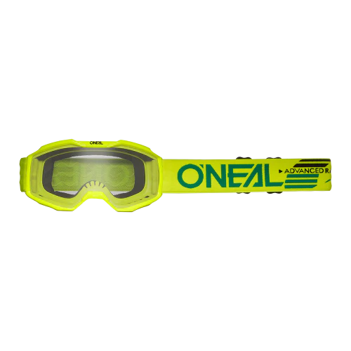 Gogle O'NEAL B-10 SOLID Junior żółte bezbarwne