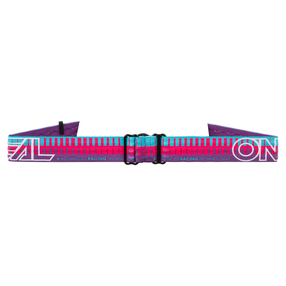 Gogle O'NEAL B-10 STRIPED Mask różowo-fioletowo-srebrne lustrzane - Image 3