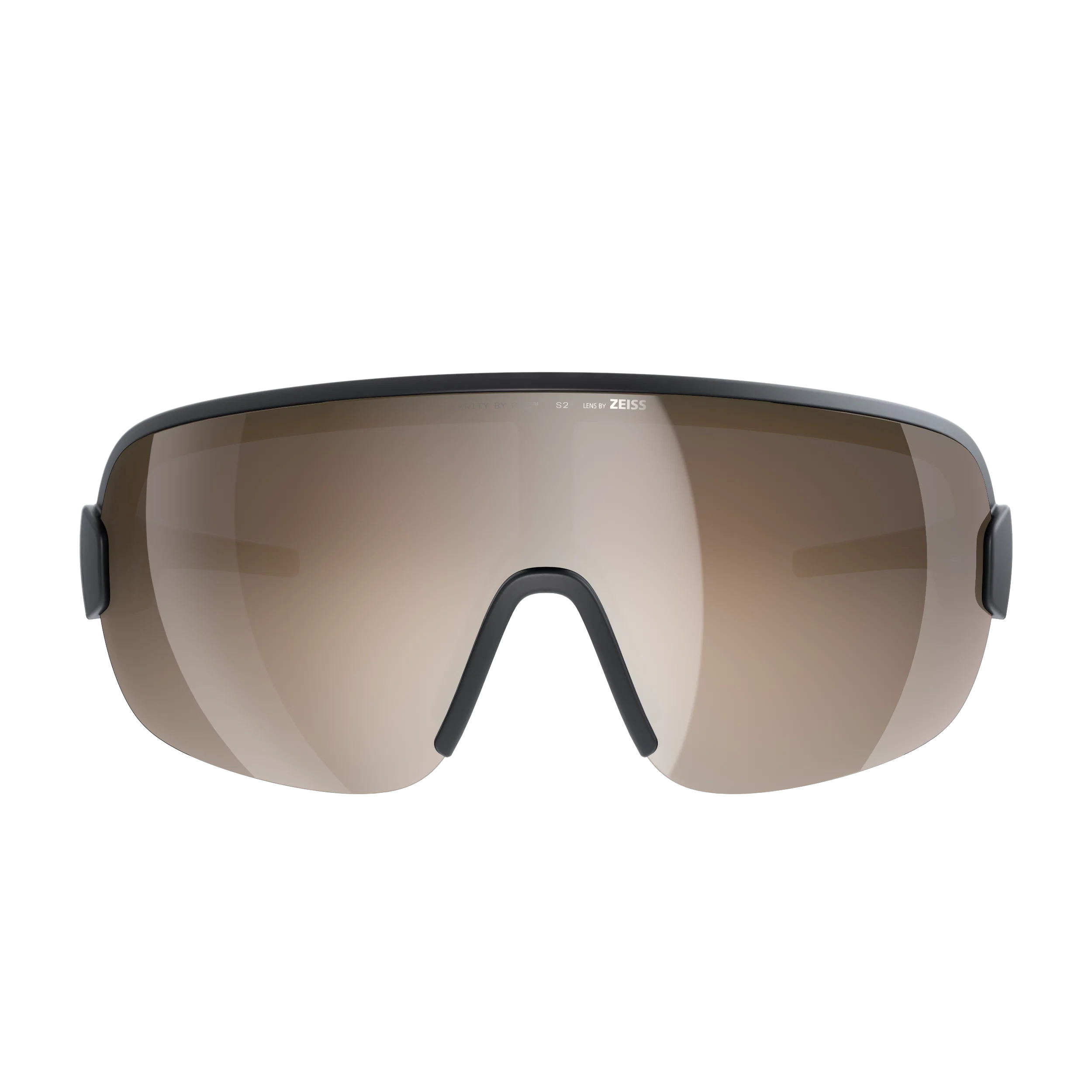Okulary POC AIM Black Clarity Trail Partly Sunny Silver Lens - Image 2