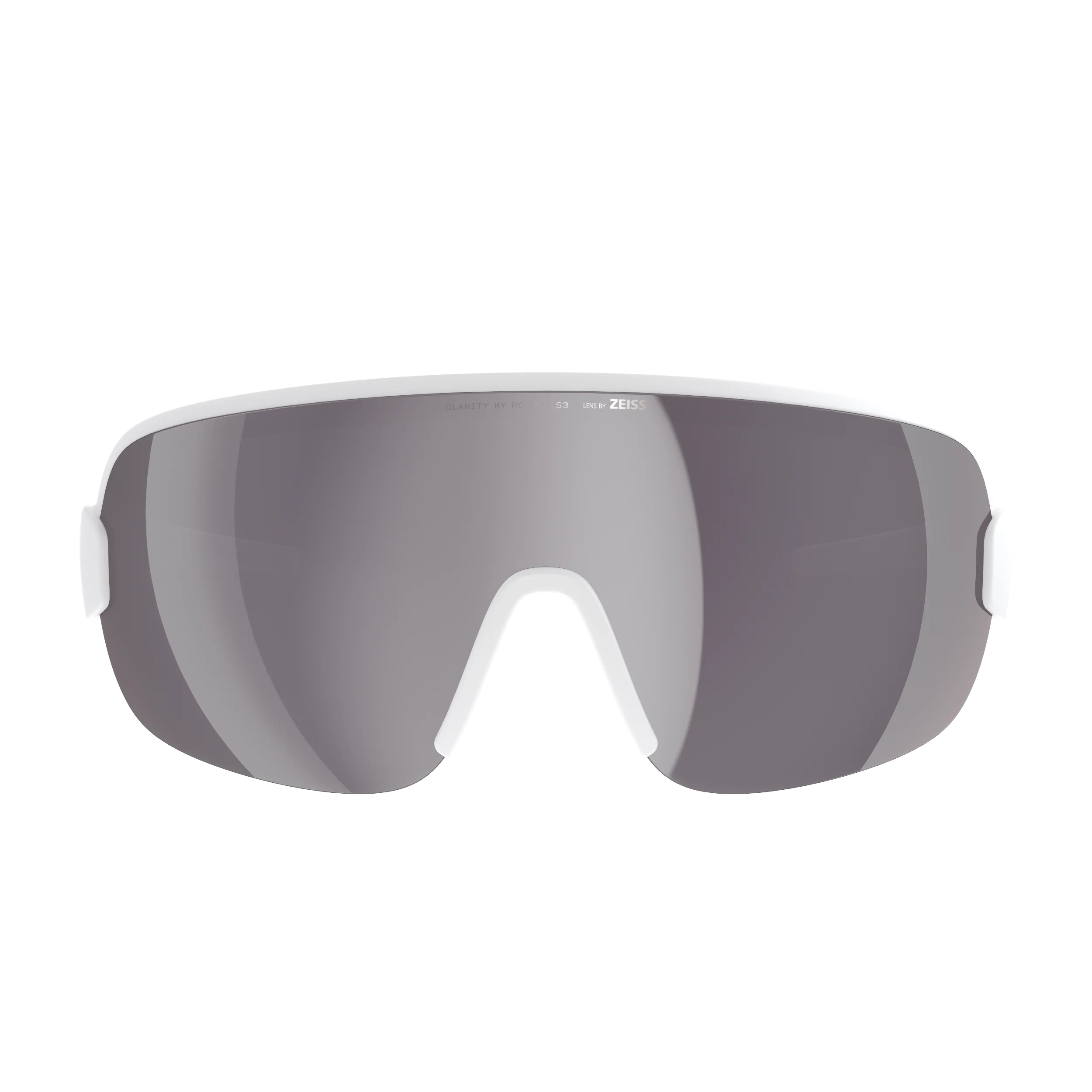 Okulary POC AIM White Clarity Road Lens Sunny Silver - Image 2