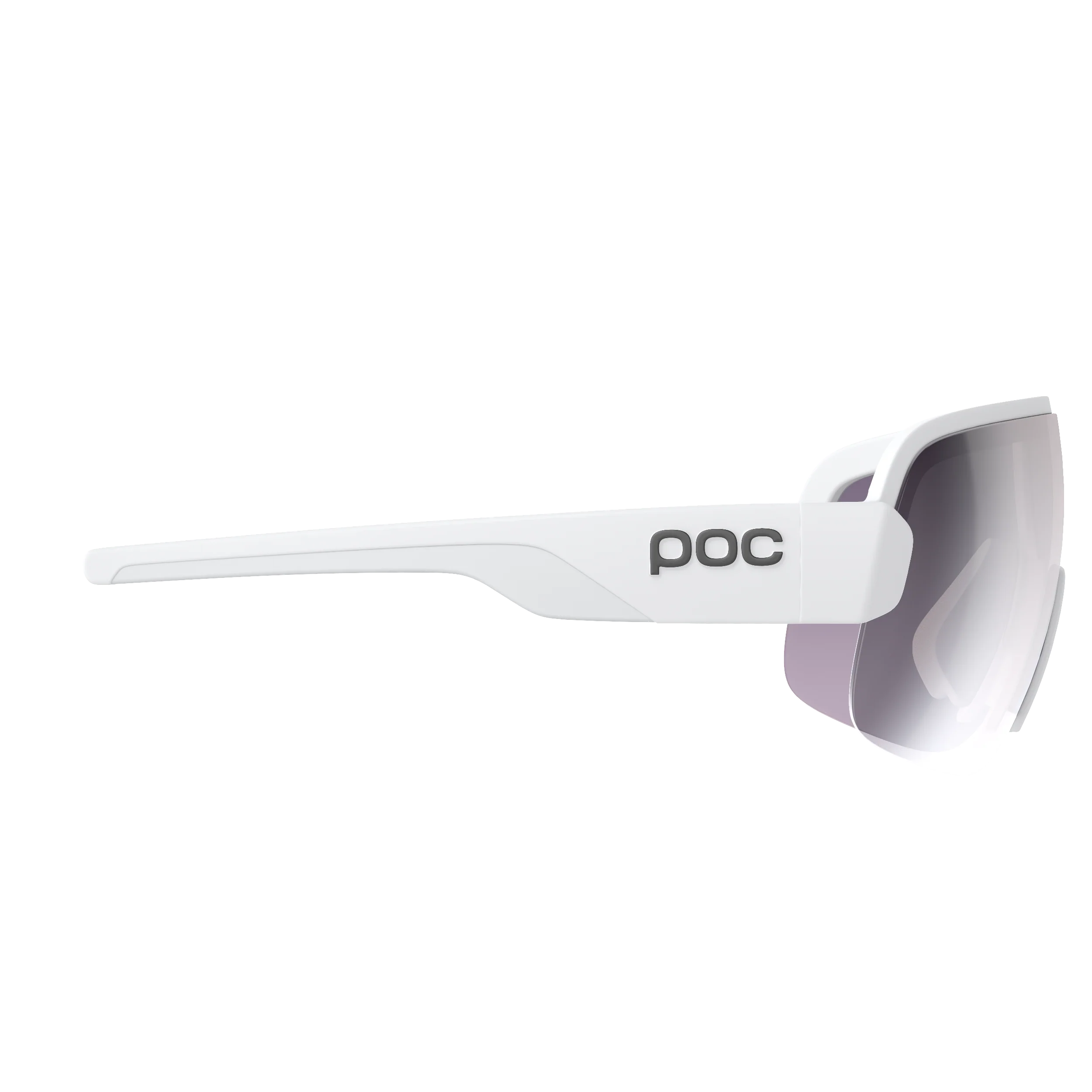 Okulary POC AIM White Clarity Road Lens Sunny Silver - Image 3