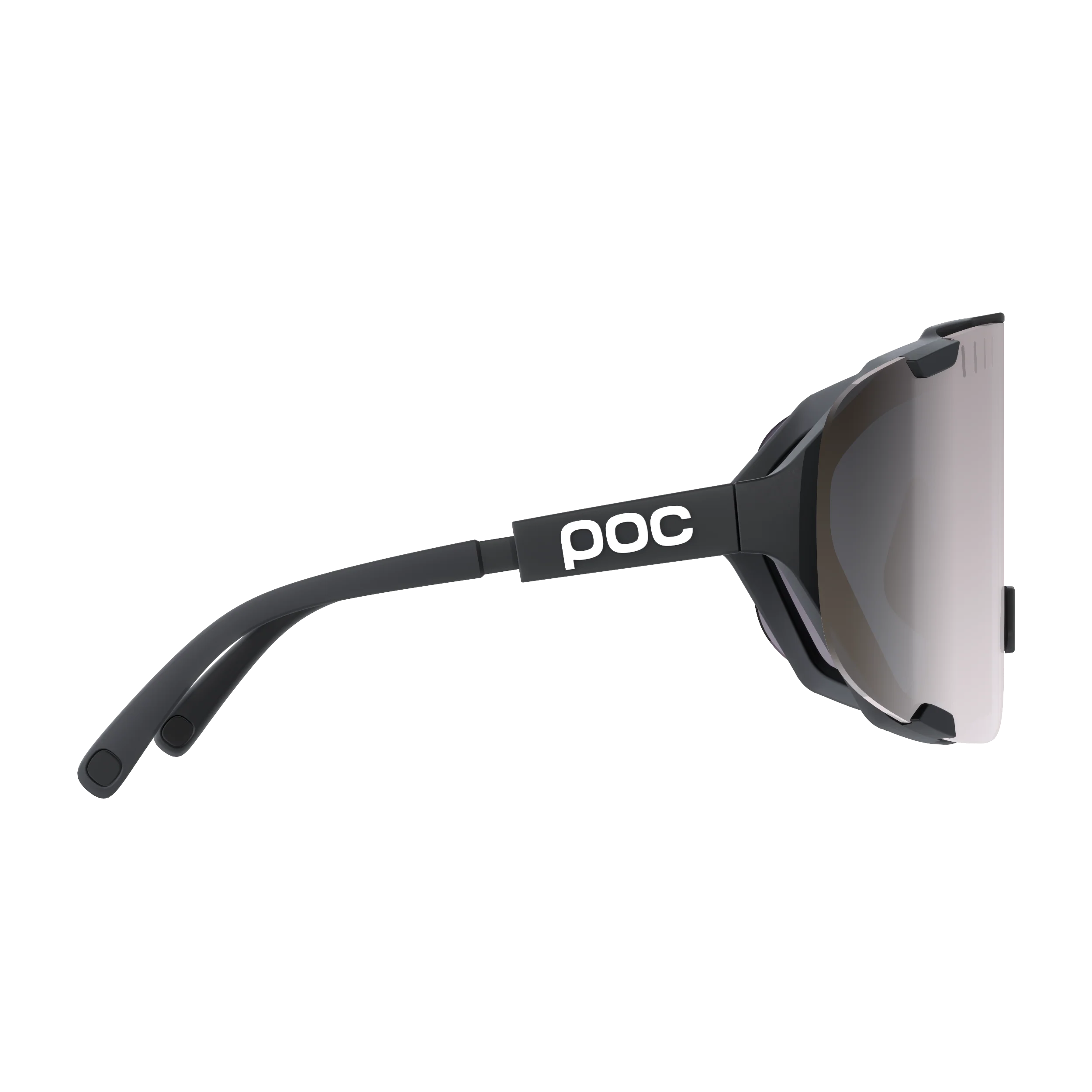 Gogle POC DEVOUR + czarne soczewki Clarity Road Sunny Silver - Image 3