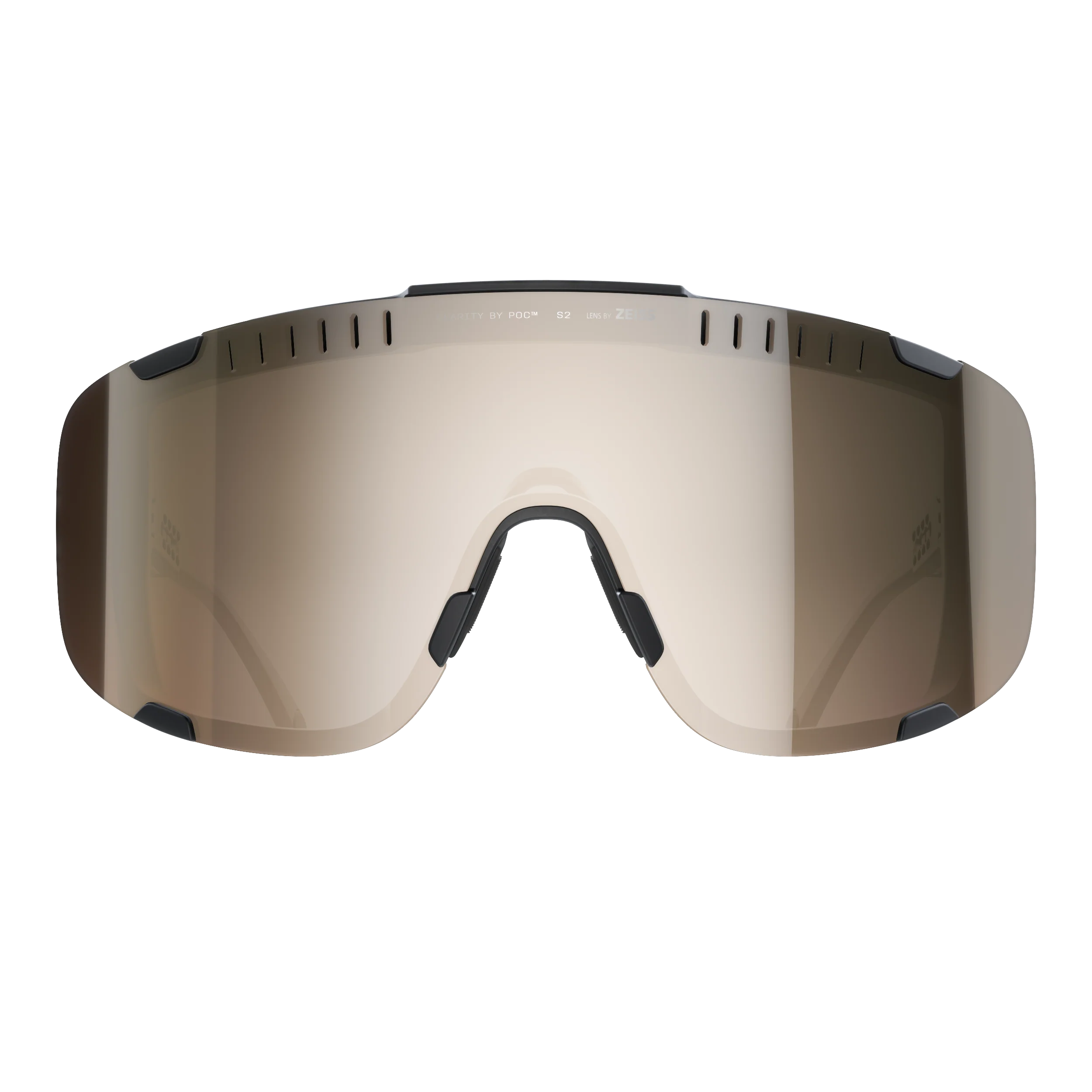 Gogle POC DEVOUR + czarne soczewki Clarity Trail Partly Sunny Silver - Image 2