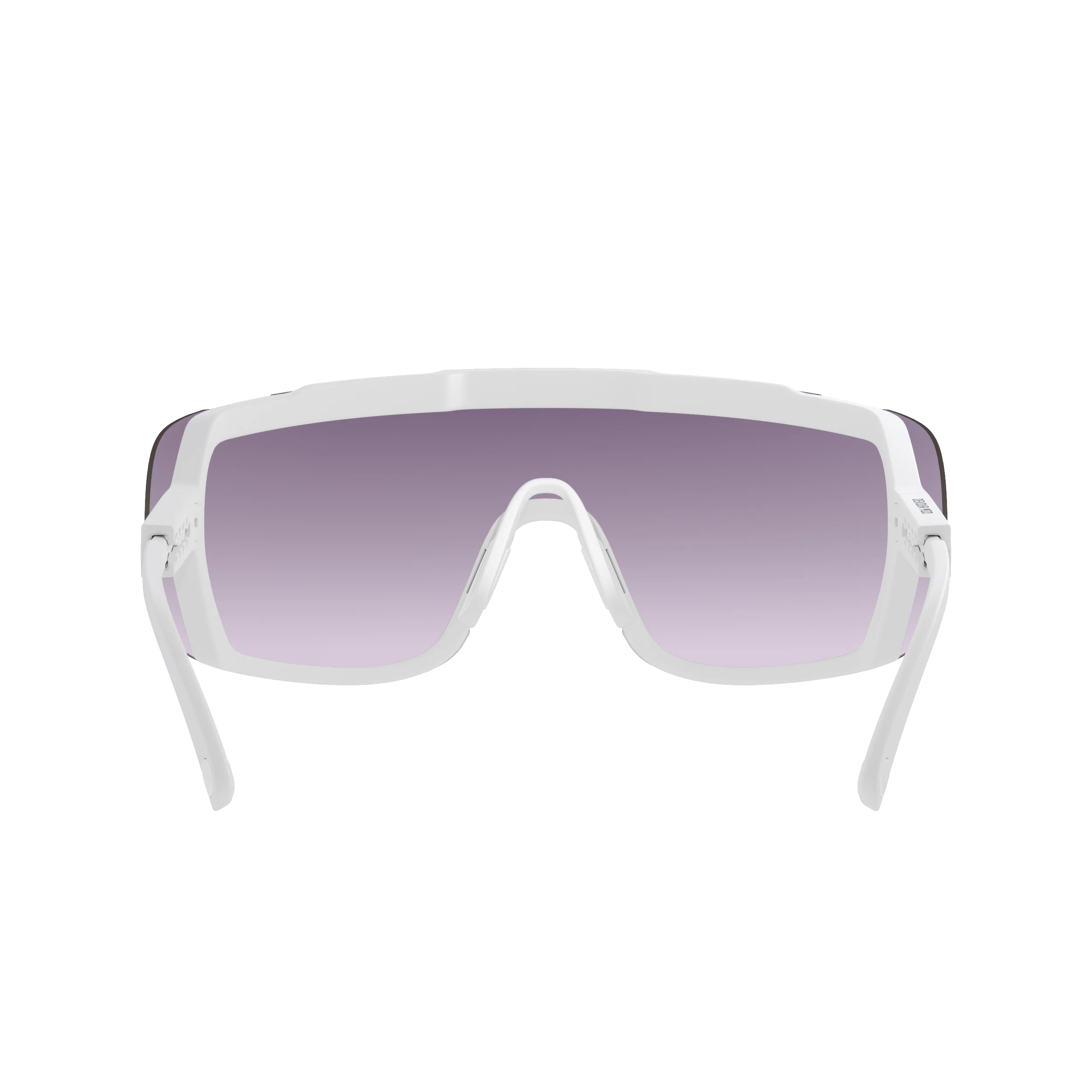 Okulary POC DEVOUR MID White Clarity Road Sunny Silver Lens - Image 4
