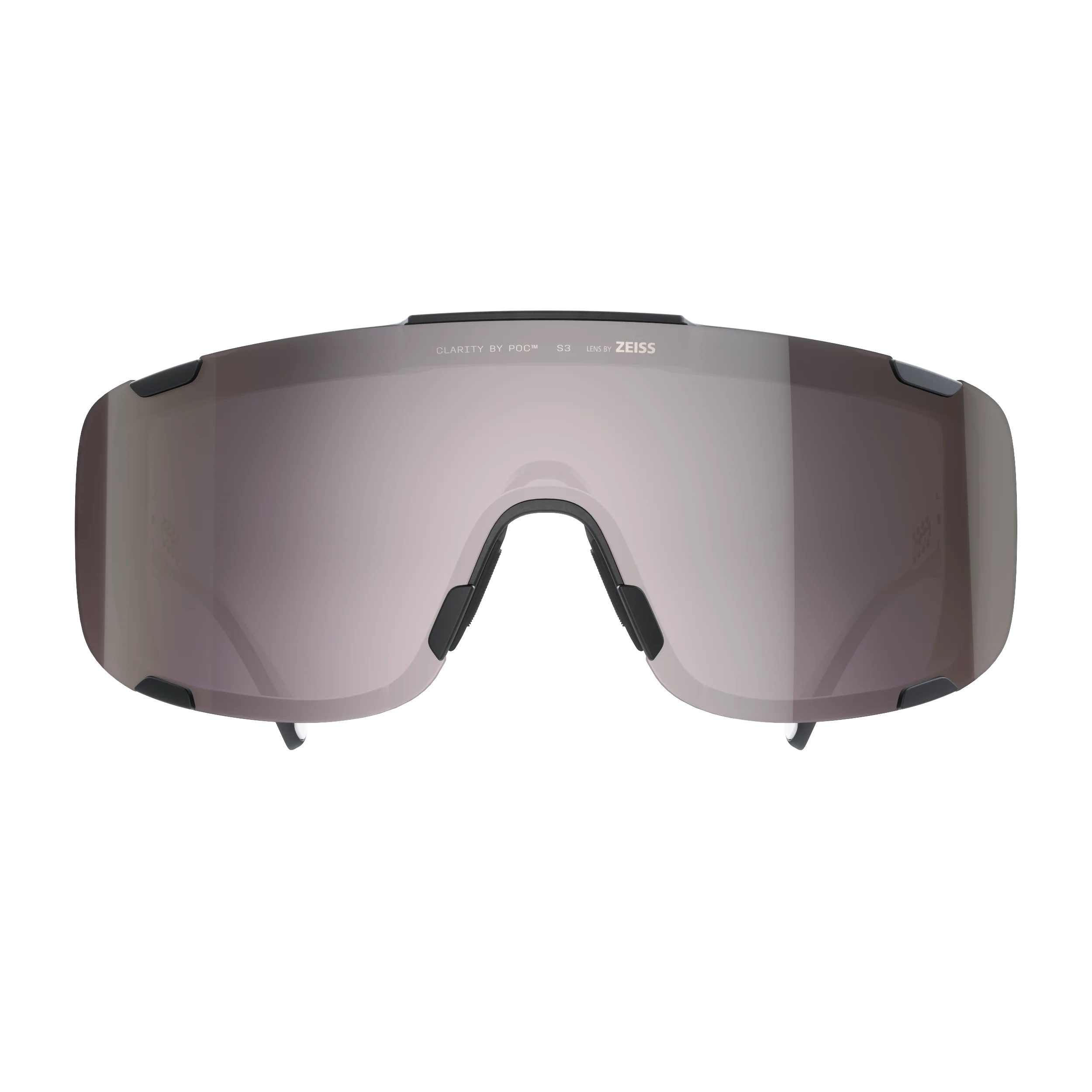 Gogle POC DEVOUR MID + soczewki Black Clarity Road Sunny Silver - Image 2
