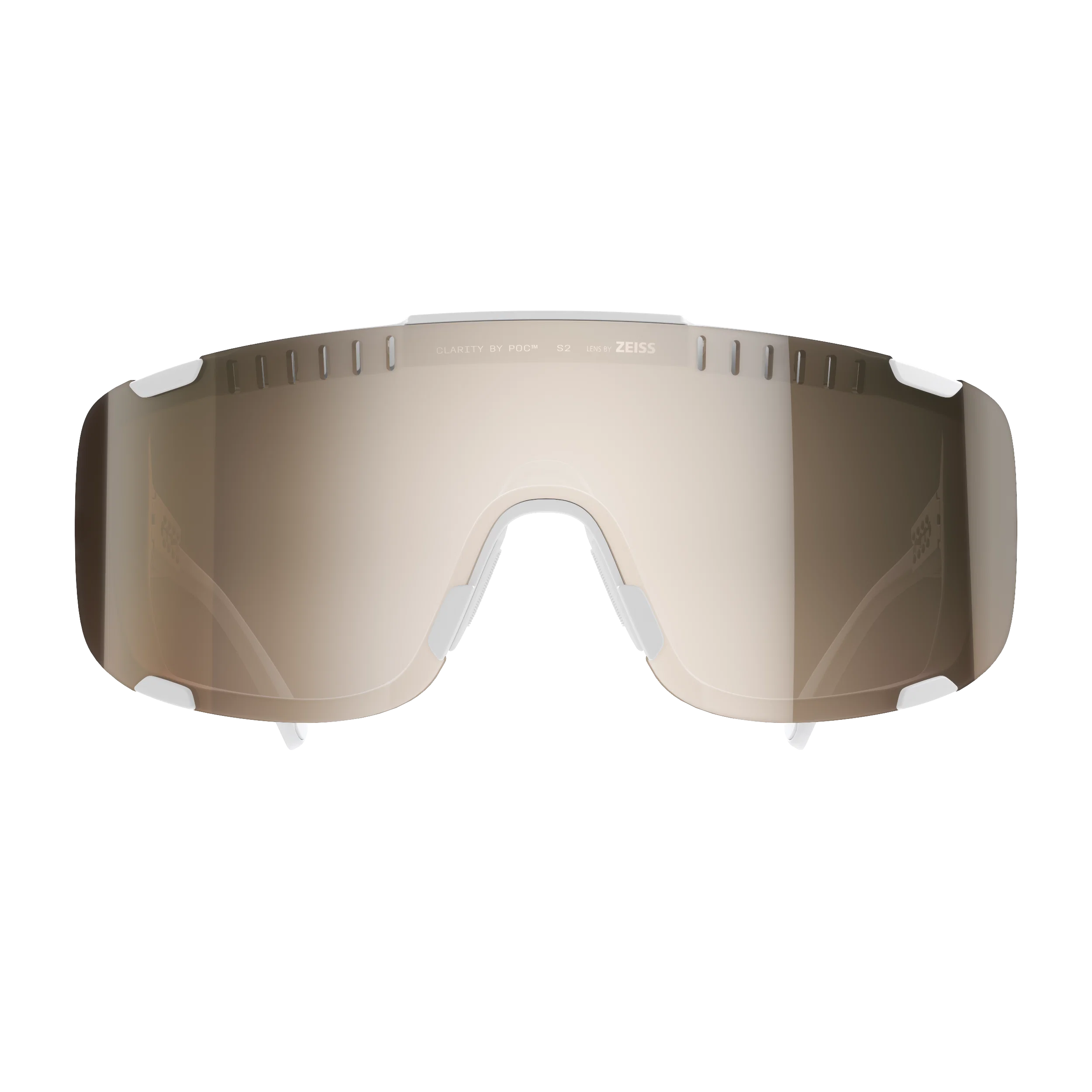 Gogle POC DEVOUR MID + soczewki White Clarity Trail Partly Sunny Silver - Image 2