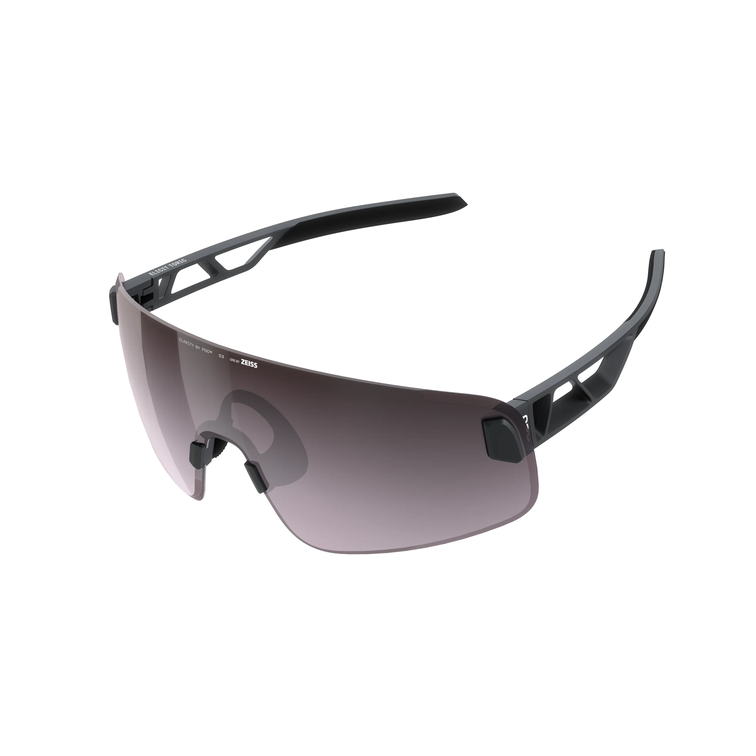 Okulary POC ELICIT TORIC Black Clarity Road Sunny Silver Lens