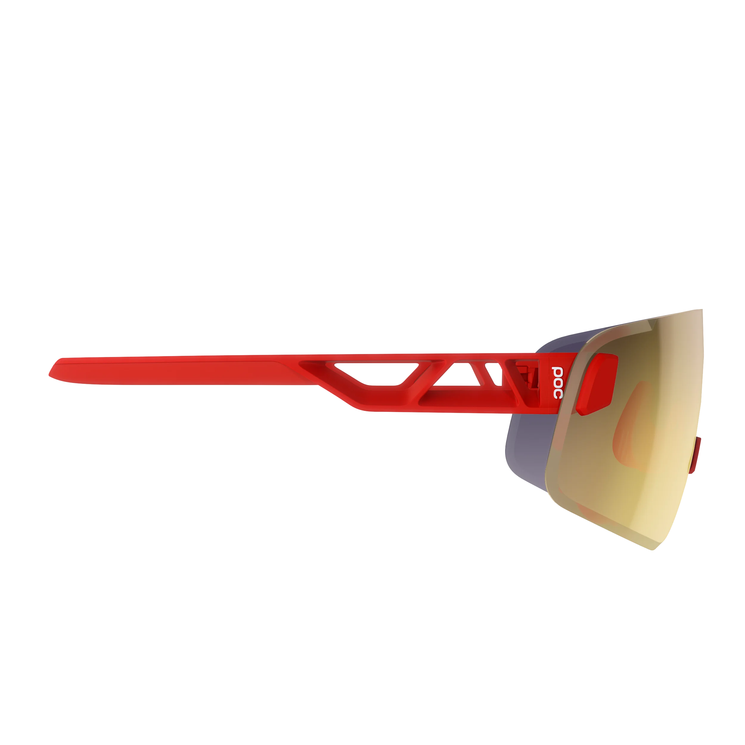 Okulary POC ELICIT TORIC Red Clarity Road Partly Sunny Gold Lens - Image 3