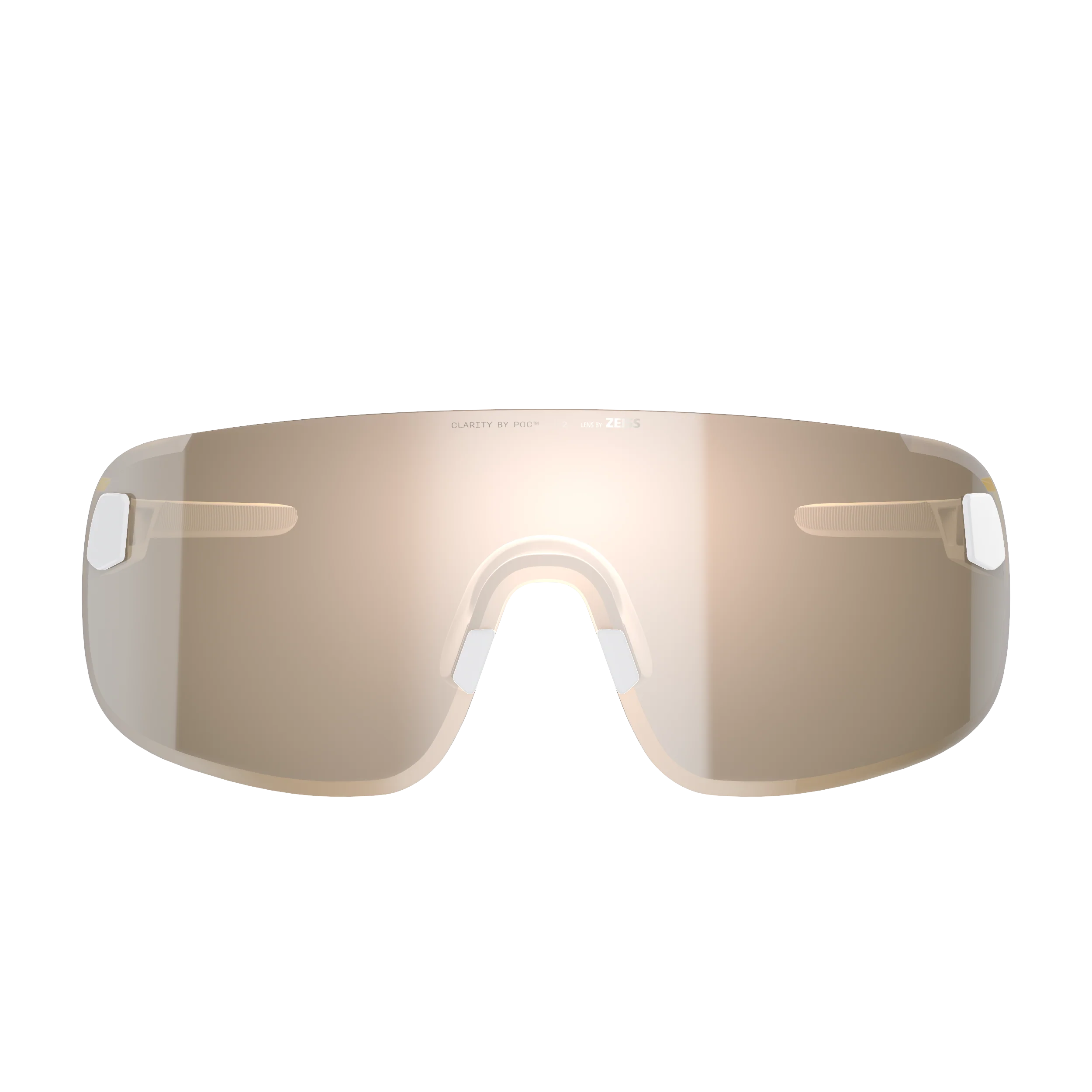 Okulary POC ELICIT + soczewki White Clarity Trail Partly Sunny Silver - Image 2