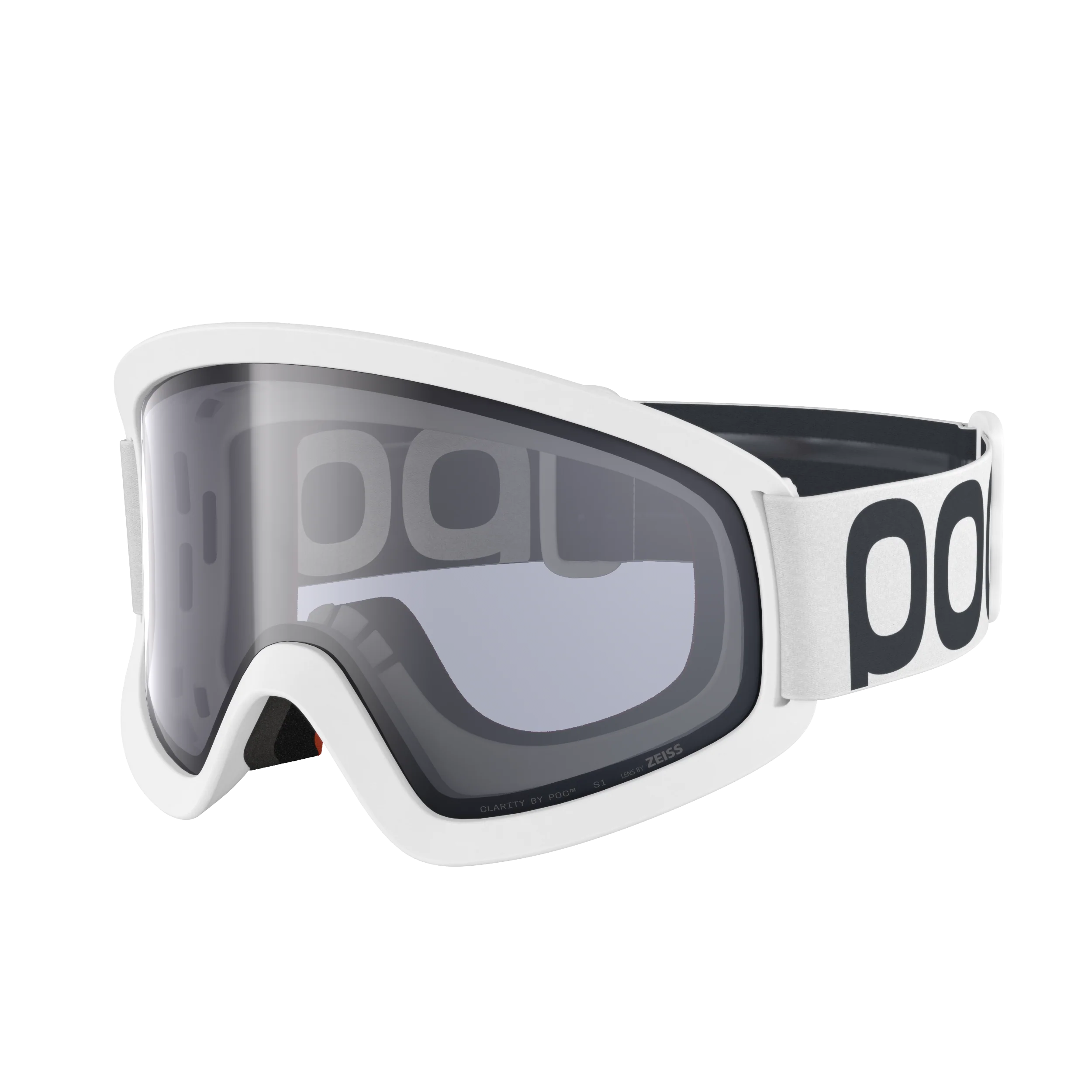 Gogle POC ORA White Clarity Screen Universal Cloudy Grey