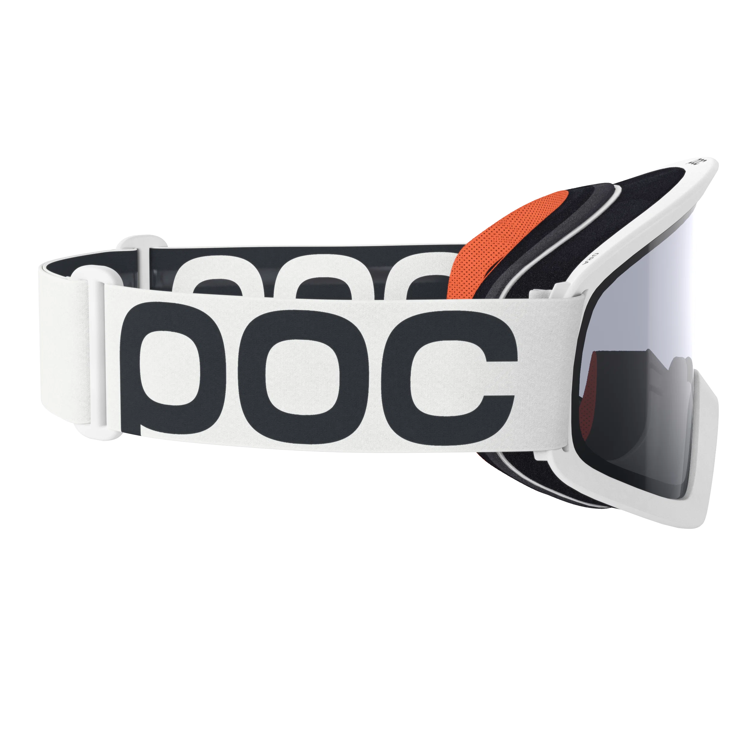 Gogle POC ORA White Clarity Screen Universal Cloudy Grey - Image 3