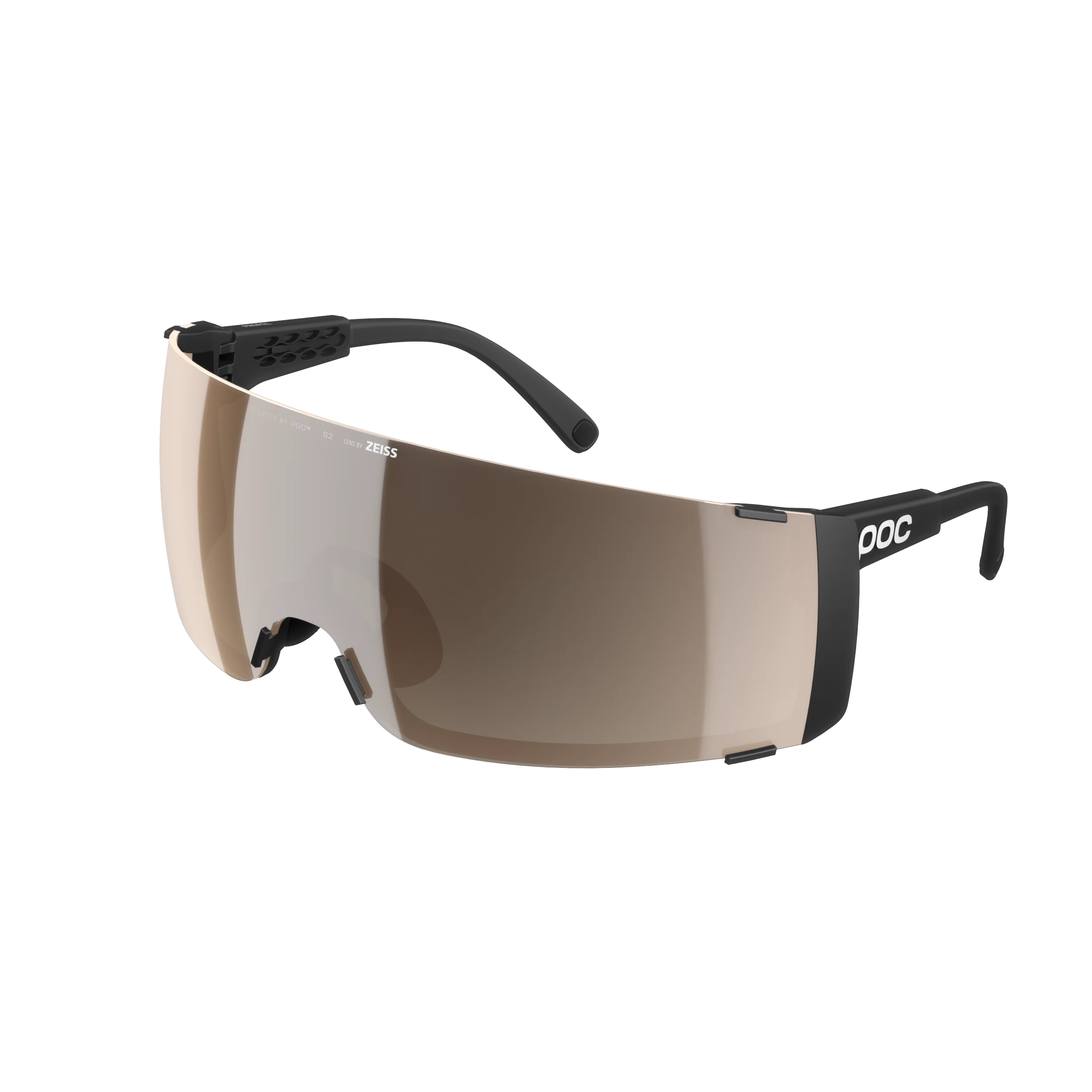Okulary POC PROPEL Black Clarity Trail Partly Sunny Silver Lens