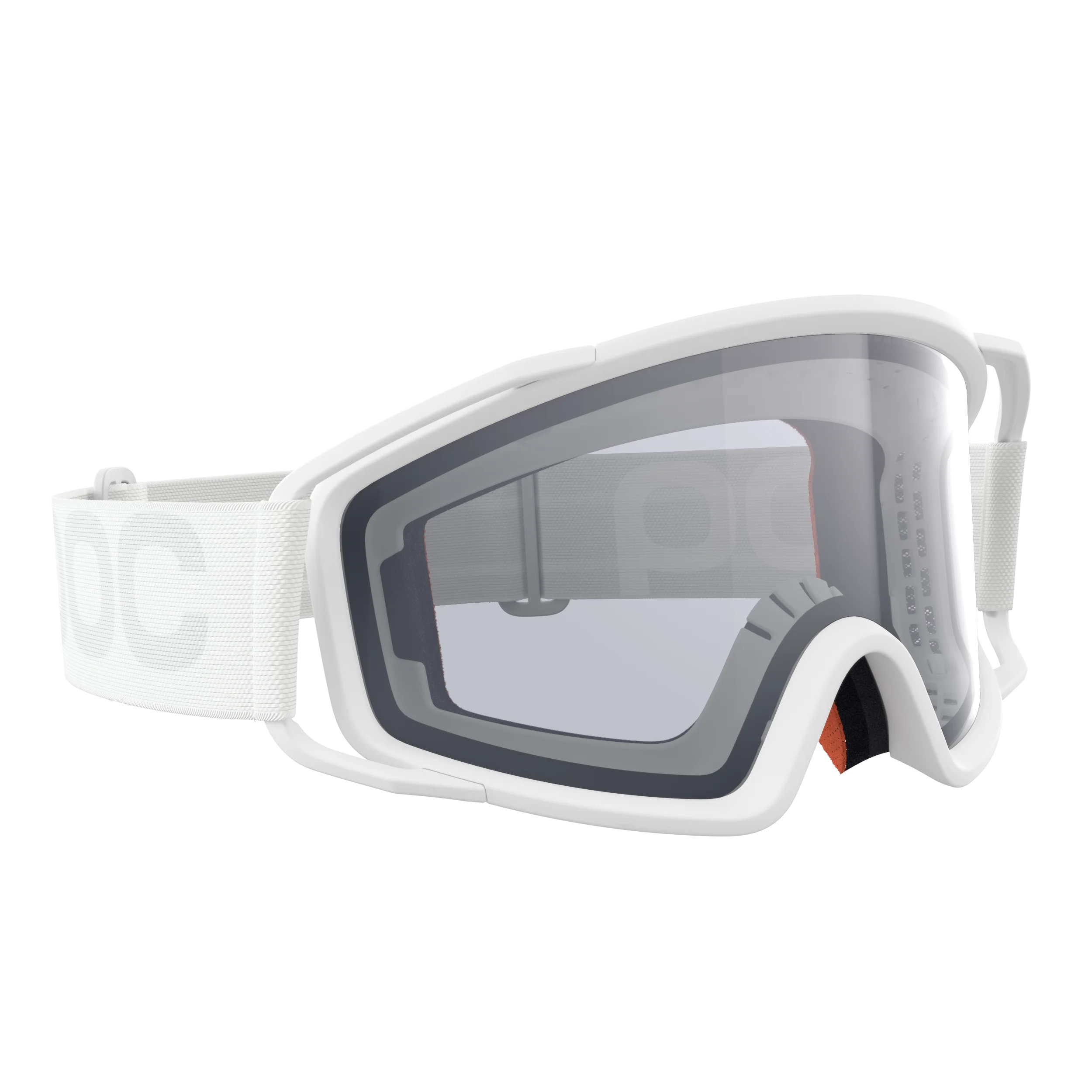 Gogle POC ZYGON White Clarity Screen Universal Cloudy Grey - Image 3