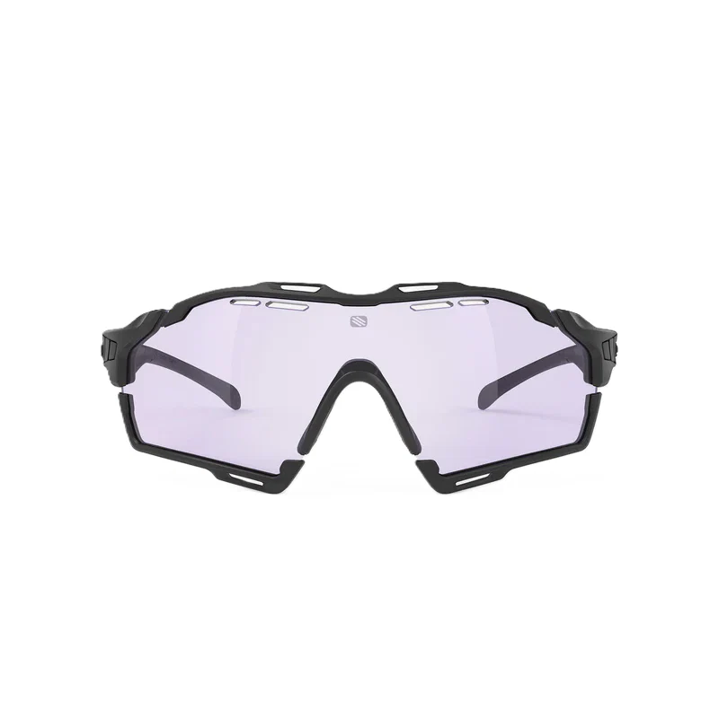 Okulary przeciwsłoneczne RUDY PROJECT CUTLINE Czarne matowe soczewki IMPACTX™ Fotochromowe laserowe fioletowe - Image 2
