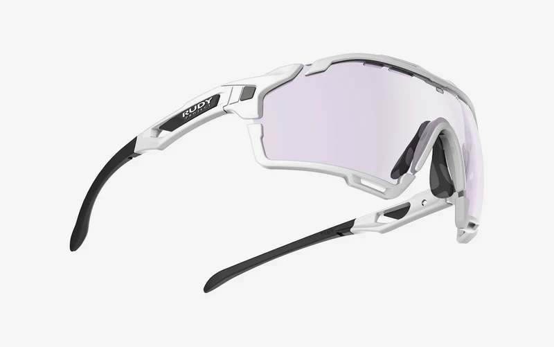 Okulary przeciwsłoneczne RUDY PROJECT CUTLINE White IMPACTX™ Soczewki fotochromowe Laser Purple - Image 3