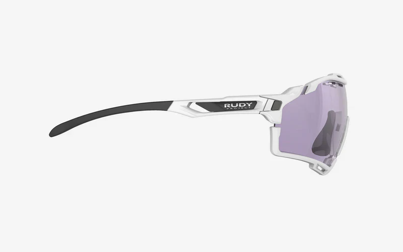 Okulary przeciwsłoneczne RUDY PROJECT CUTLINE White IMPACTX™ Soczewki fotochromowe Laser Purple - Image 4