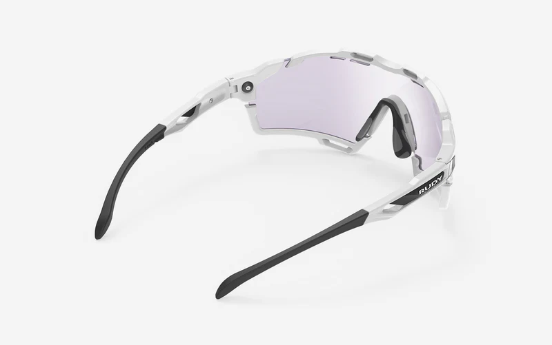 Okulary przeciwsłoneczne RUDY PROJECT CUTLINE White IMPACTX™ Soczewki fotochromowe Laser Purple - Image 5