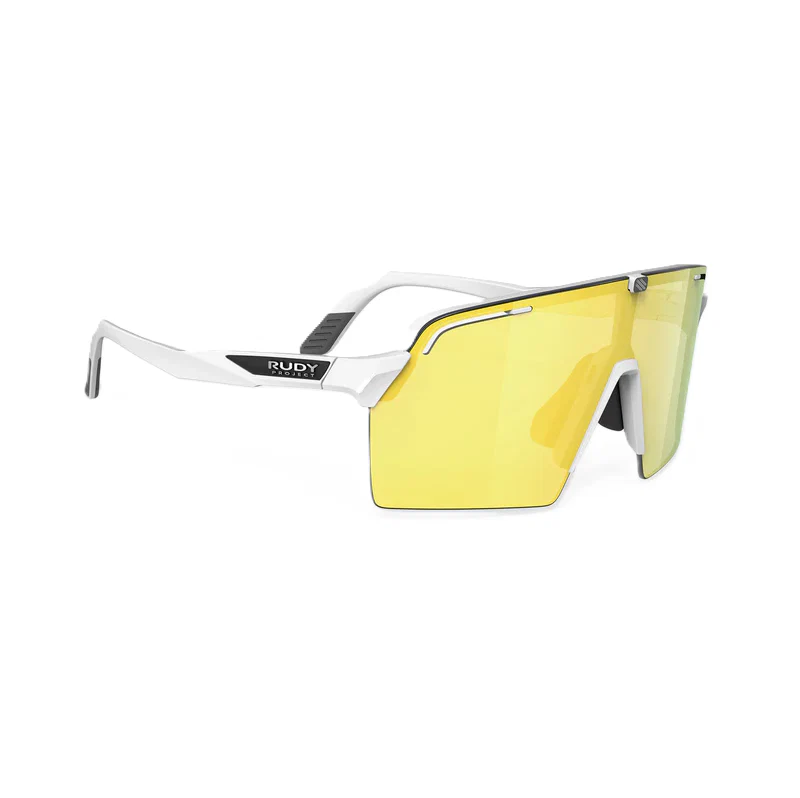 Okulary przeciwsłoneczne RUDY PROJECT SPINSHIELD PRO White Lenses RP Optics Multilaser Yellow