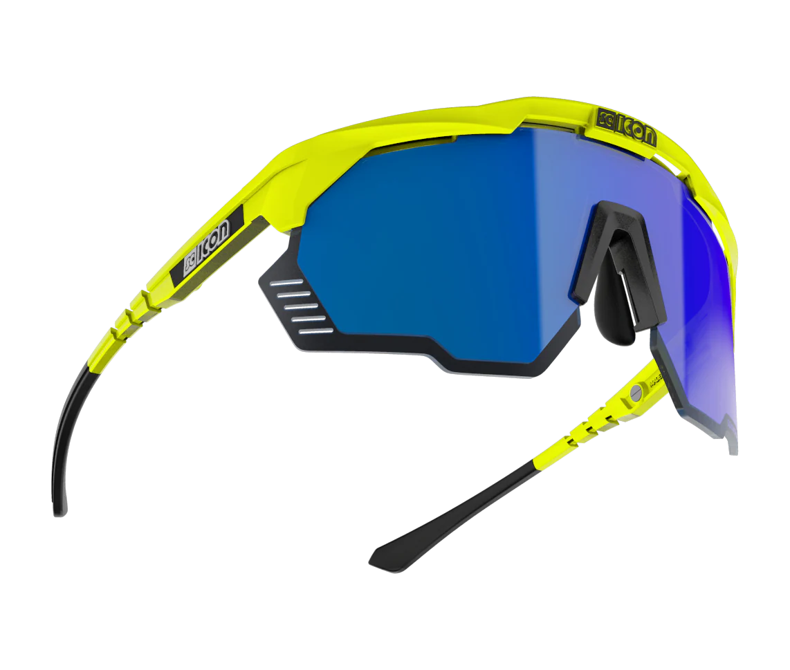 Gogle SCICON AEROSHADE KUNKEN Fluo Yellow Multimirror Blue - Image 3