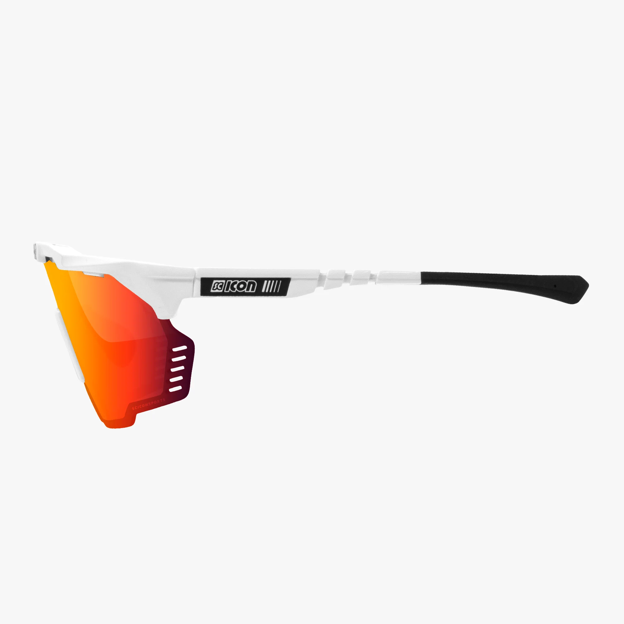 Gogle SCICON AEROSHADE KUNKEN White Multimirror Red - Image 3