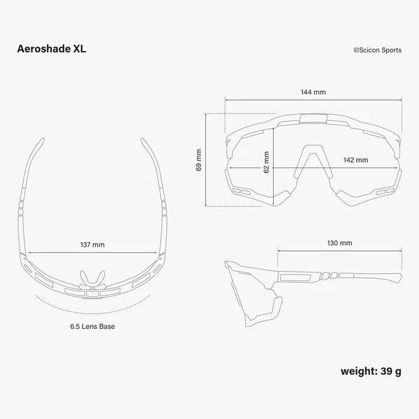 Gogle SCICON AEROSHADE XL Translucent Iridium Bronze - Image 6