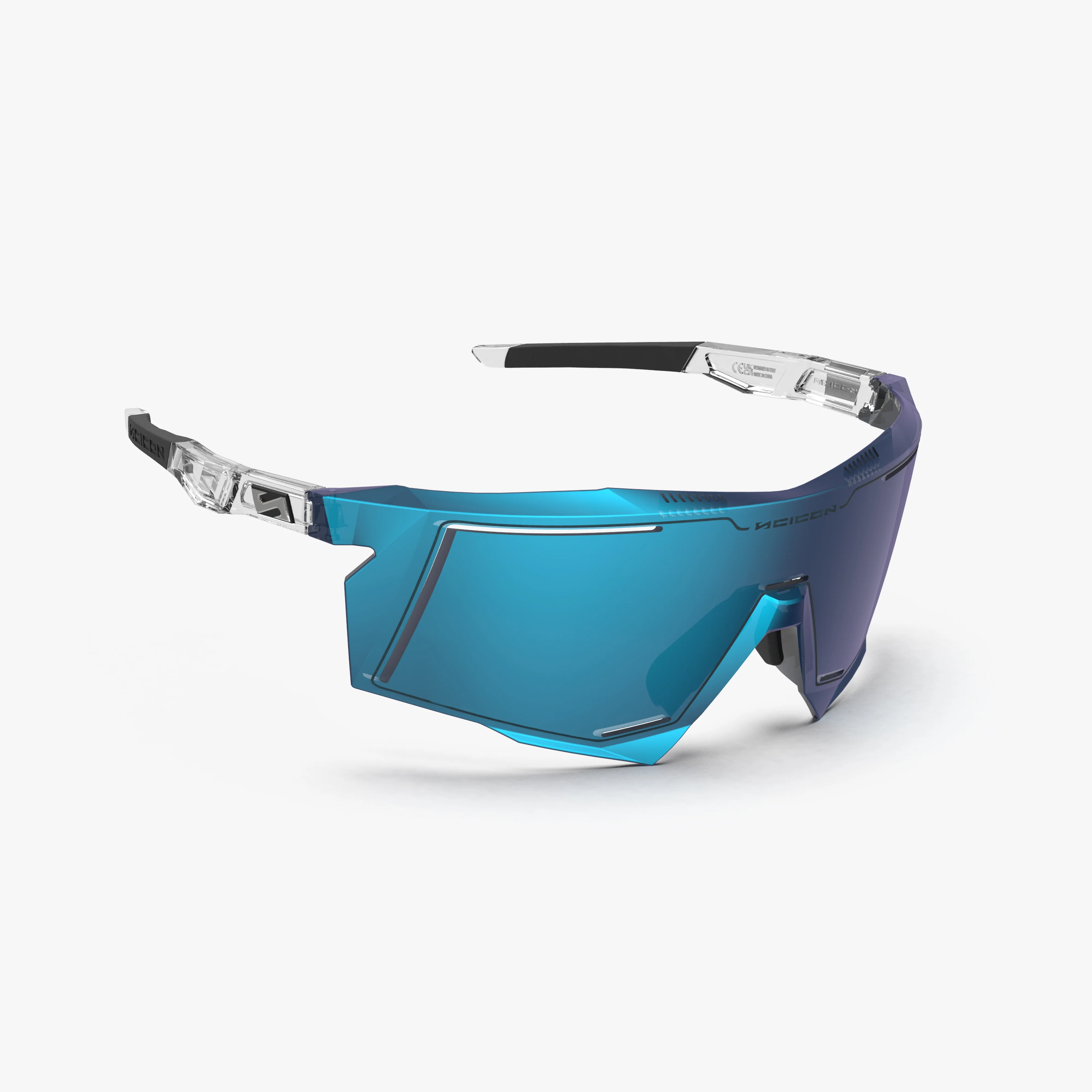 Gogle SCICON AEROSTORM Multimirror Goggles Blue - Image 4