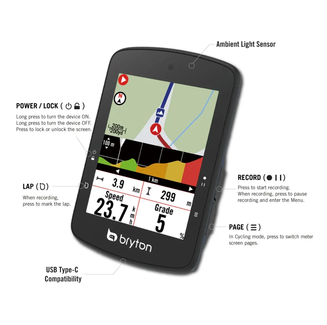 GPS BRYTON RIDER S510E - Image 9