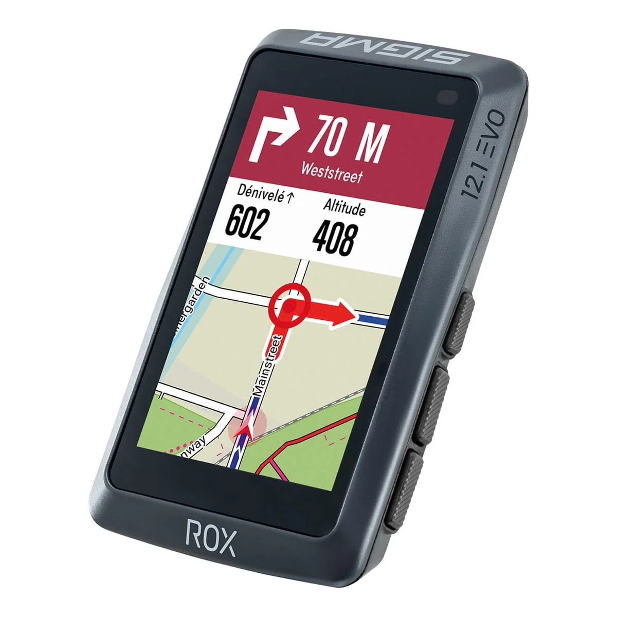 GPS SIGMA ROX 12.1 EVO Basic Czarny - Image 2