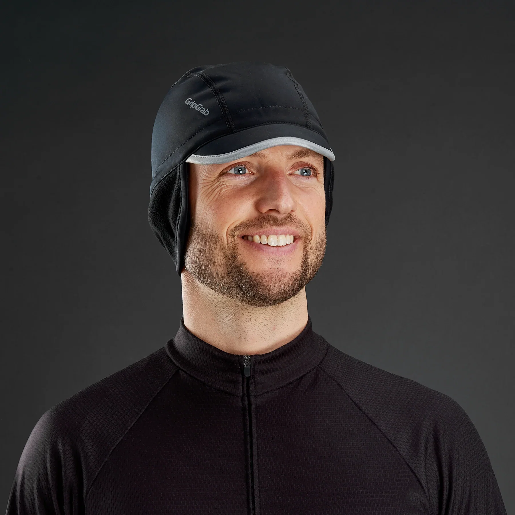 GRIPGRAB BELGIAN STYLE THERMAL WINDPROOF CZAPKA ZIMOWA czarna - Image 6